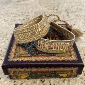 100% Authentic brand new Christian Dior friendship bracelets with receipt